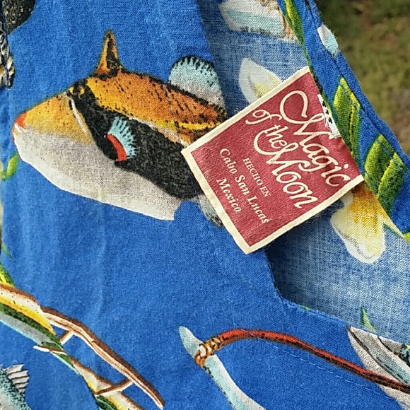 Hawaiian Print Dress - Picture 2 of 6